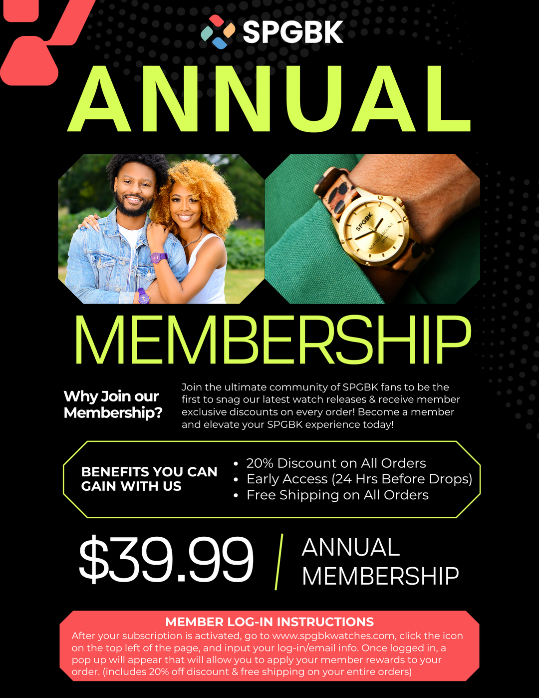 SPGBK Annual Membership Plan