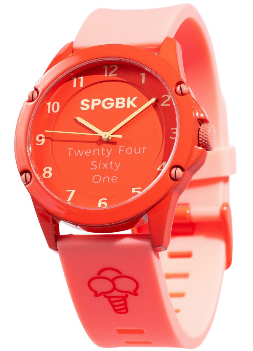 Strawberry Crunch - Strawberry & Pink Watch - Numerical Dial  display picture 1