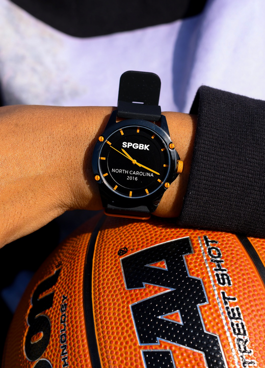 *NEW: Unisex Basketball Edition, Black & Electric Orange