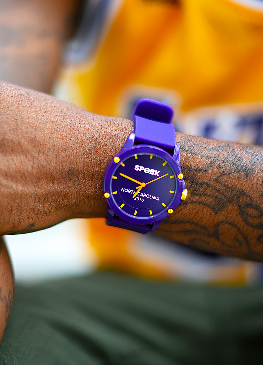 The Griffin - Royal Purple & Yellow Watch – Springbreak Watches