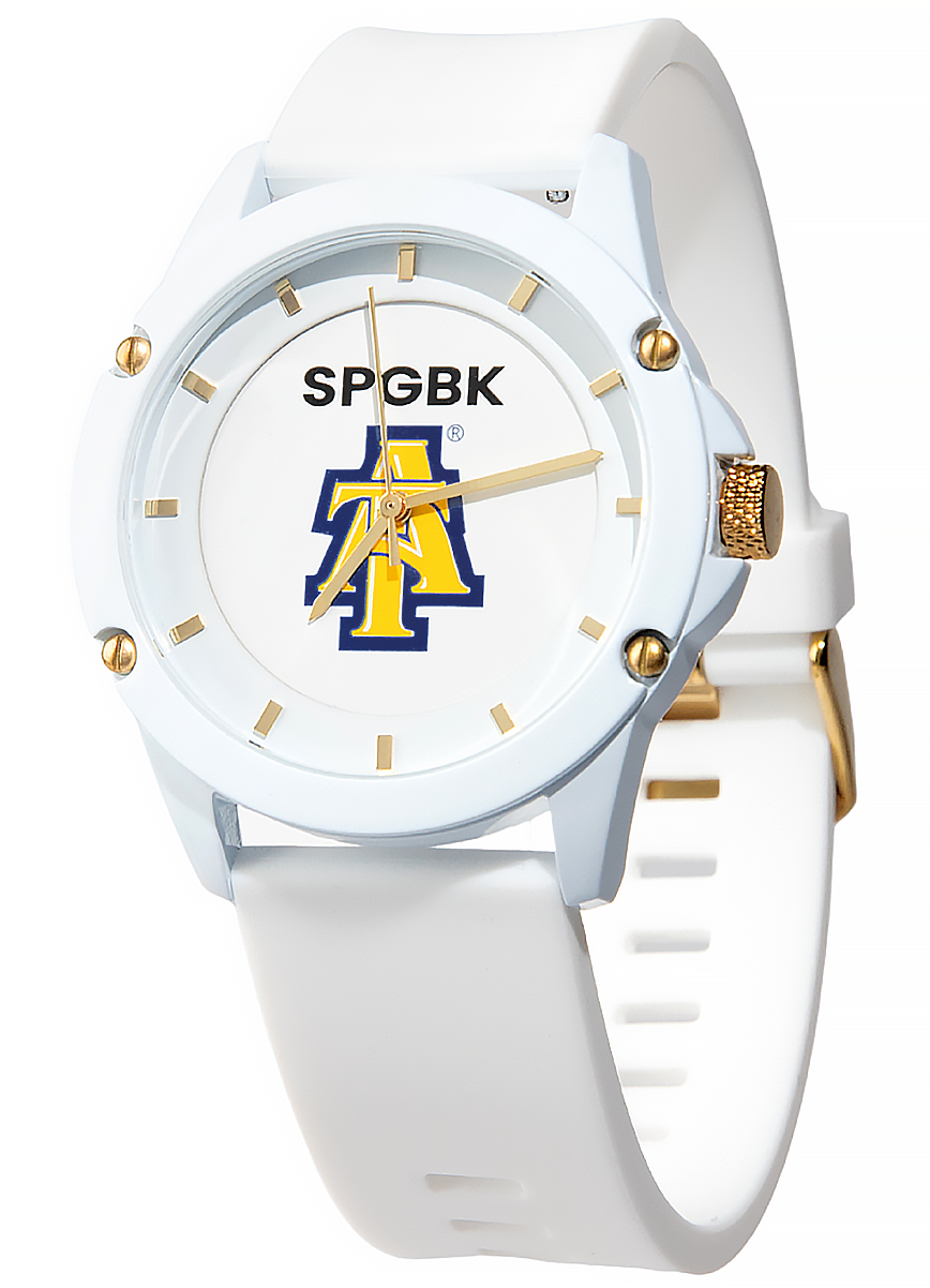 *SPGBK NC A&T Watch - White