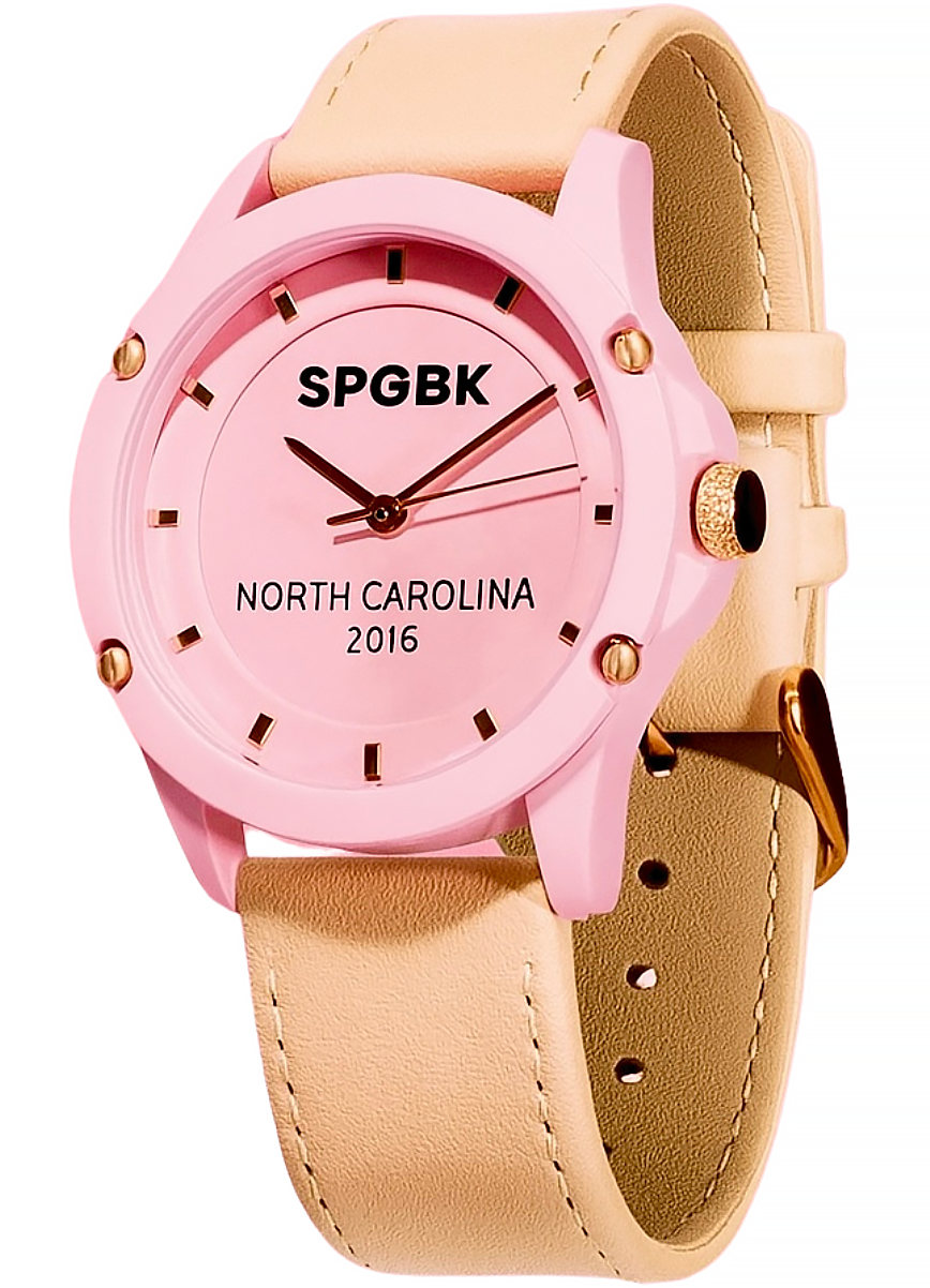 *NEW: Pink Lemonade, Candy Pink & Tan Leather 44mm