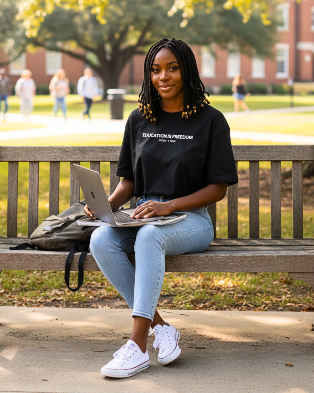 2026 Unisex Black History Month "Education is Freedom" Tee - SPGBK