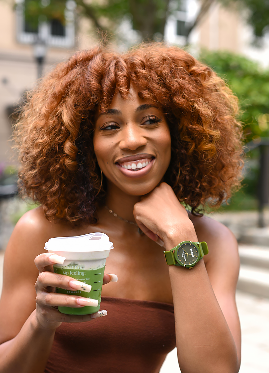 **NEW Matcha, Green Tea & Gold Unisex - 44mm