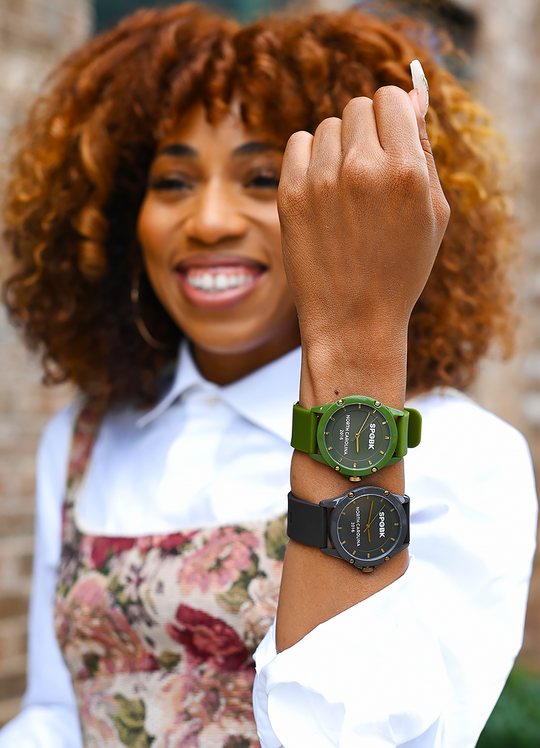 **NEW Matcha, Green Tea & Gold Unisex - 44mm