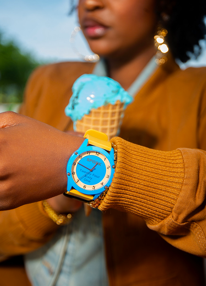 *Cookie Monster Ice Cream - "SPGBK x Trae Scoops Collab”