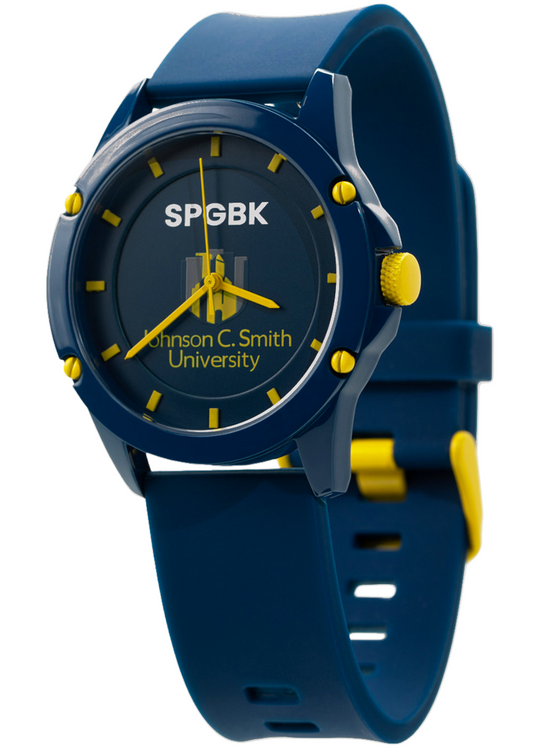 *NEW: SPGBK x JCSU Stacked Logo Watch - Navy Blue