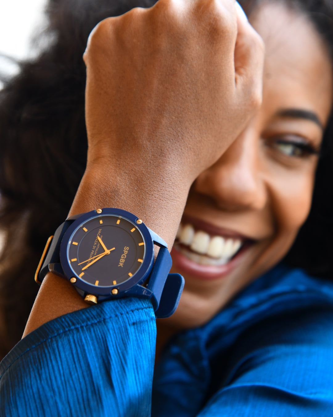 Smith, Navy & Old Gold Watch